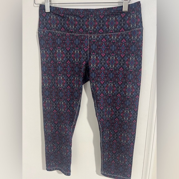 Prana Pants - Prana Multicolor Patterned Leggings